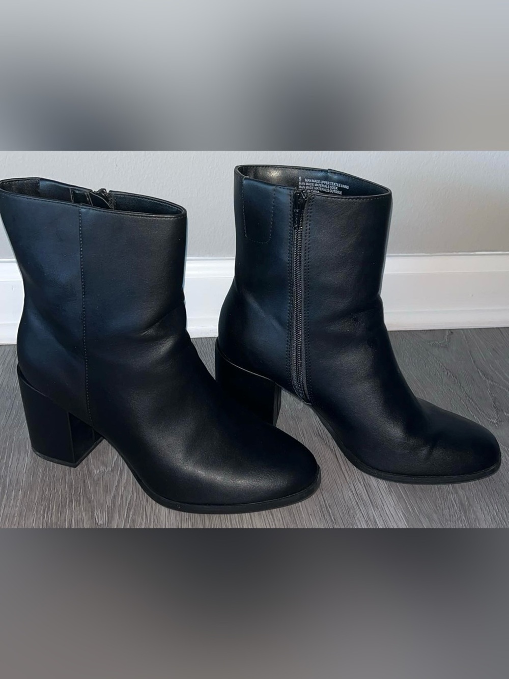 a new day Block Heel Ankle Boots
